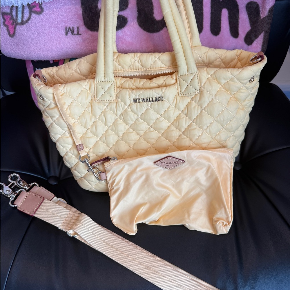 MZ Wallace Small Metro City Tote in Buttercup (Seasonal Color - Sold Out Online)